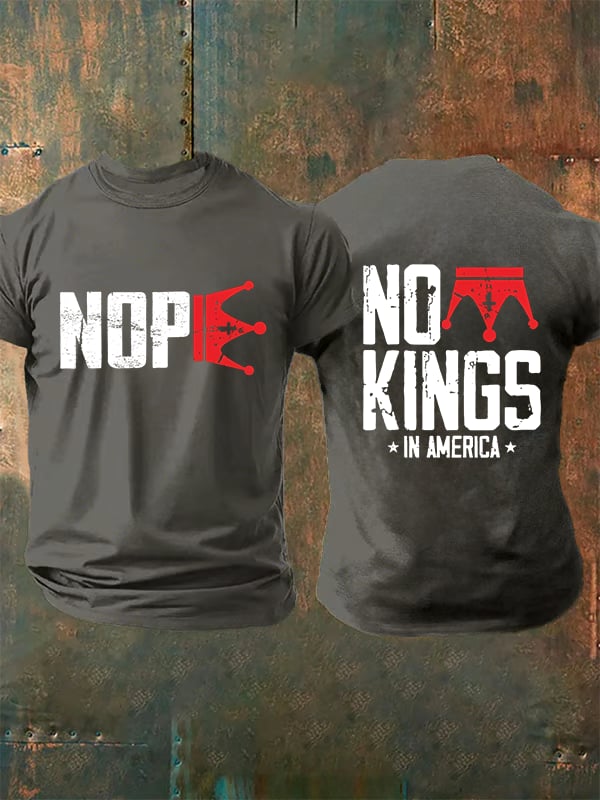 Men's No Kings In America T-Shirt