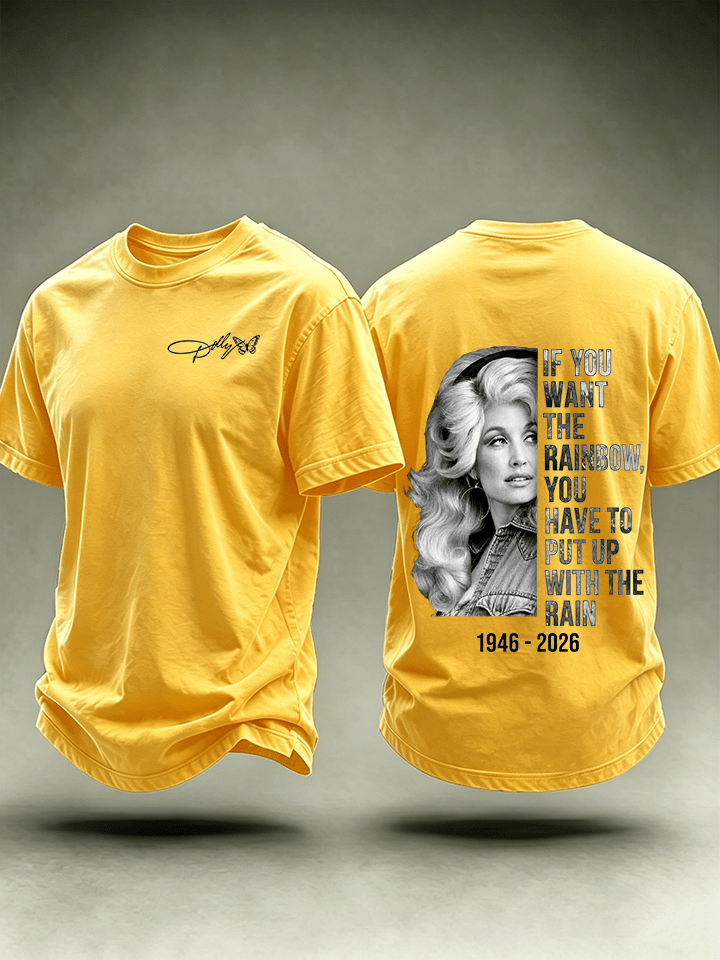 Men's Vintage Signature Graphic Memorial Print T-Shirt