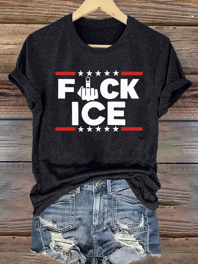Women's ICE Print T-Shirt