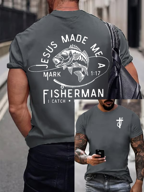 Men'S Casual Faith Short-Sleeved T-Shirt