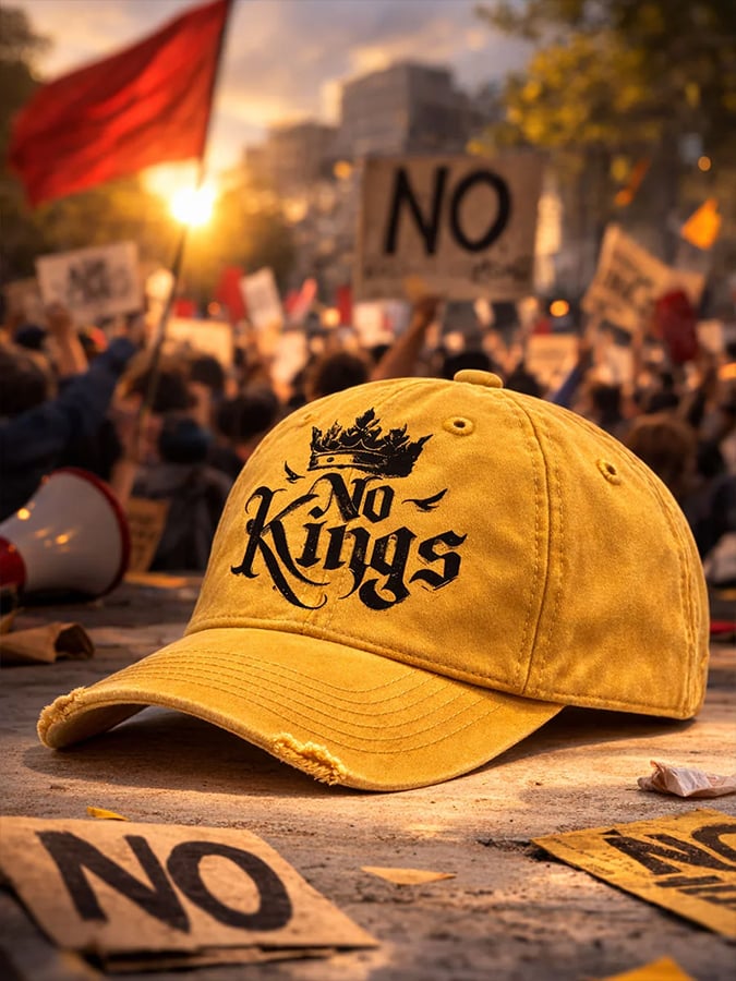 🔥Buy 3 Get 15% Off🔥American No-King Print Baseball Cap