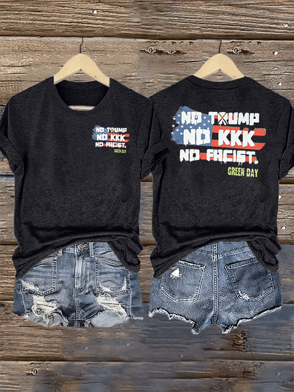 Women's Rock Band Print T-Shirt