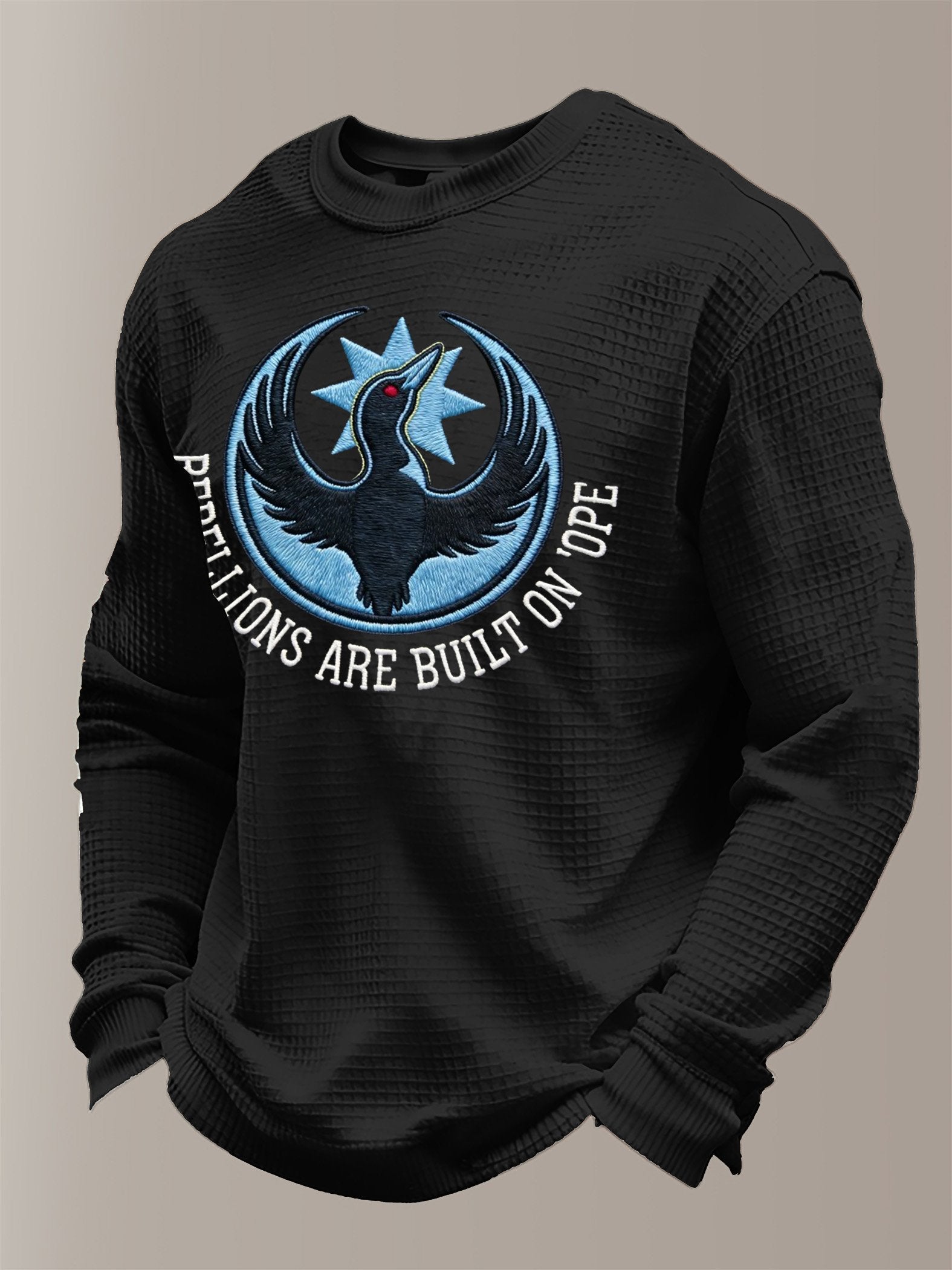 Men's FDT Printed Long-Sleeved T-shirt