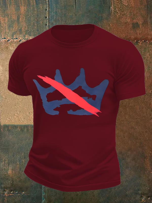 🔥Buy 3 Get 15% Off🔥Men's America has no kings print T-Shirt