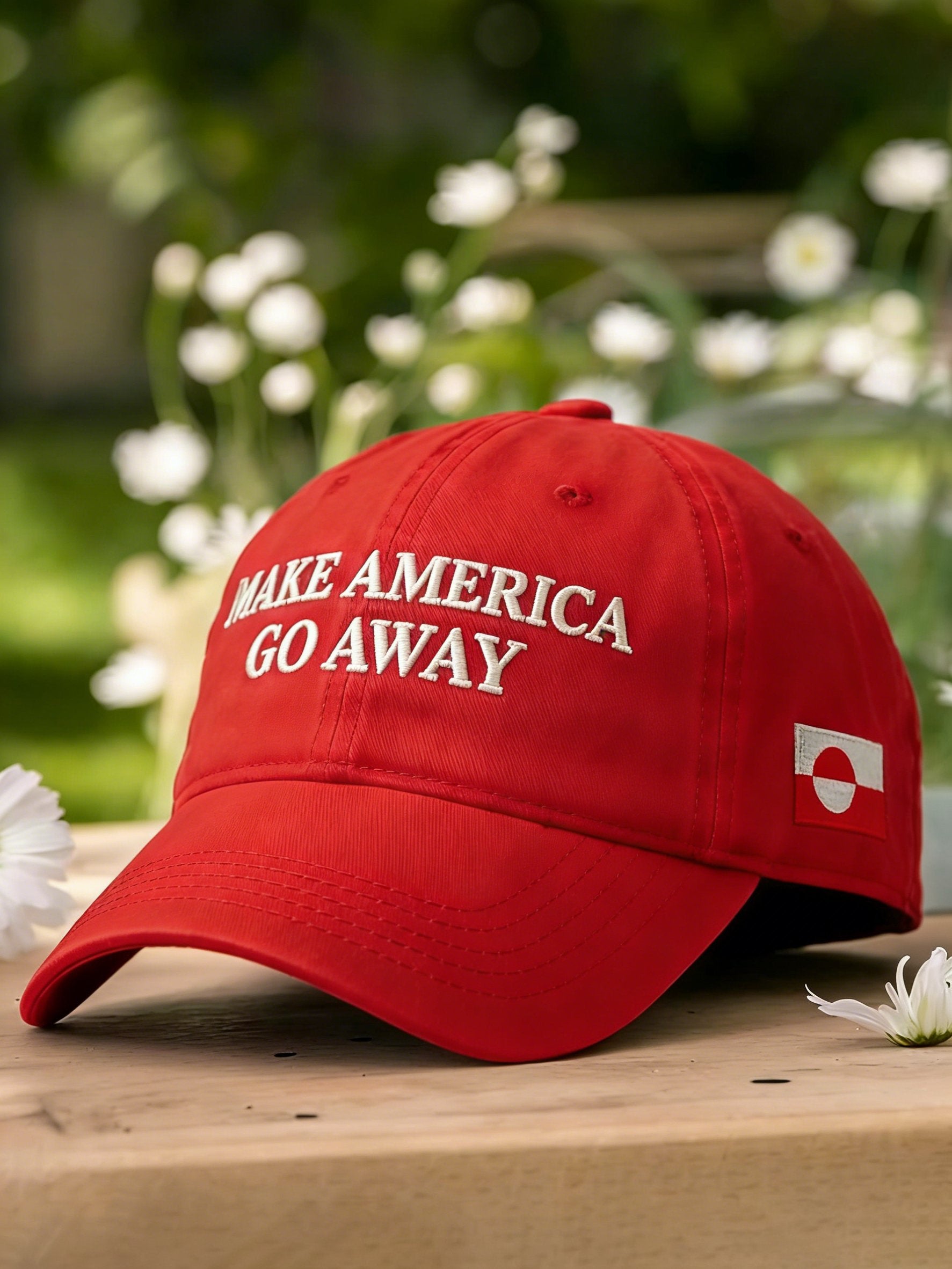 Unisex Retro Greenland Printed Hat