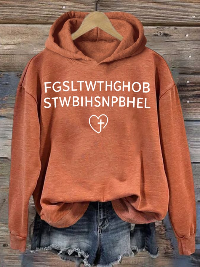 Women's FGSLTWTHGHOB STWBIHSNPBHEL Printed Hoodie