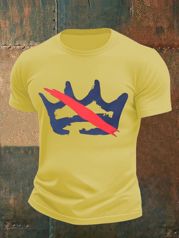 🔥Buy 3 Get 15% Off🔥Men's America has no kings print T-Shirt