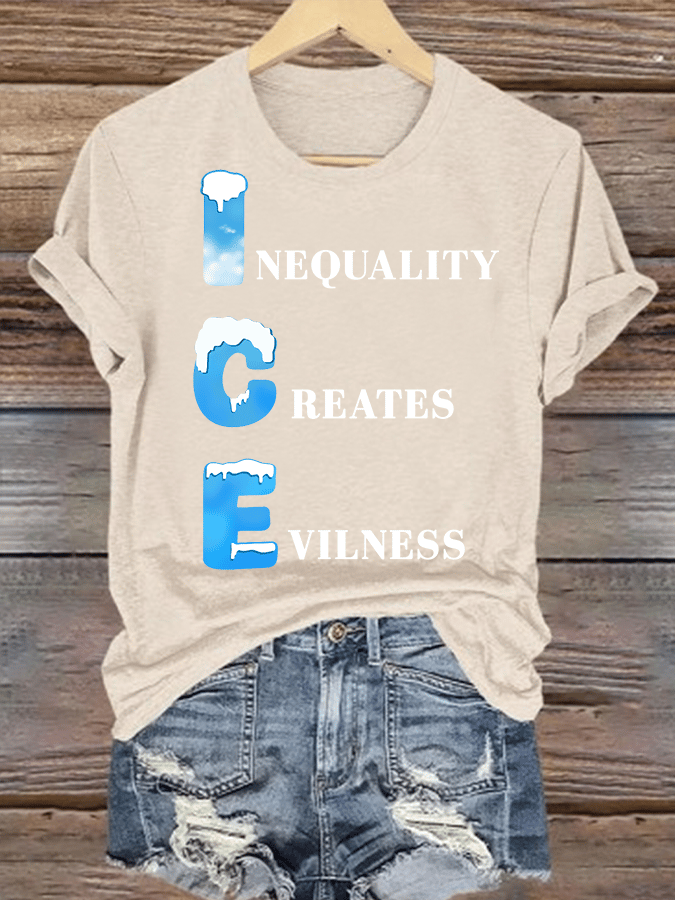 Women's ICE Print T-Shirt