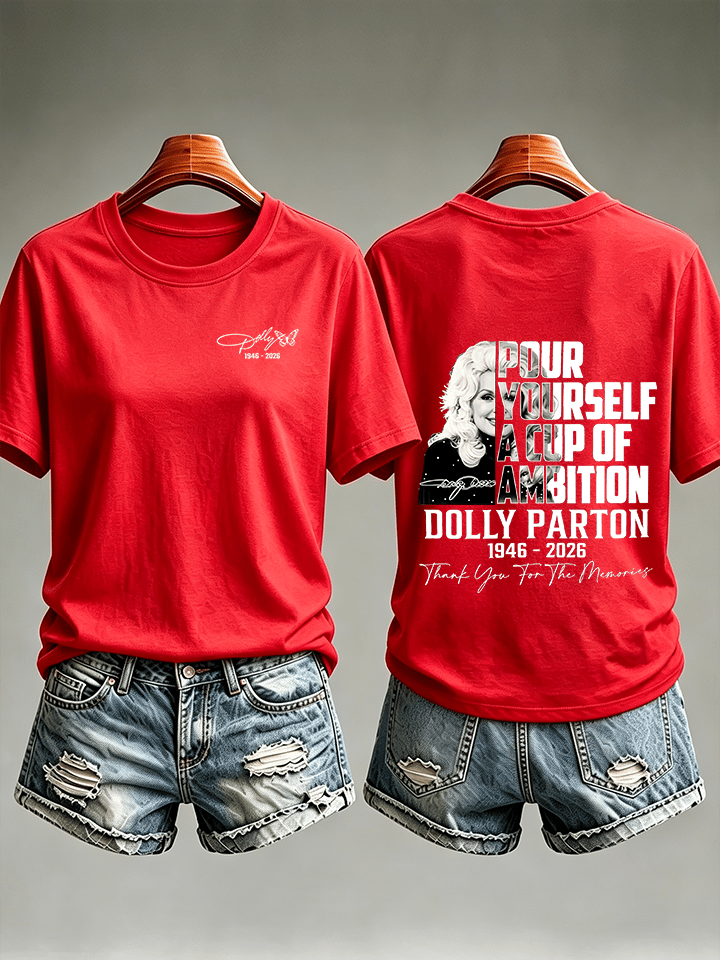 Women's Vintage Signature Graphic Memorial Print T-Shirt