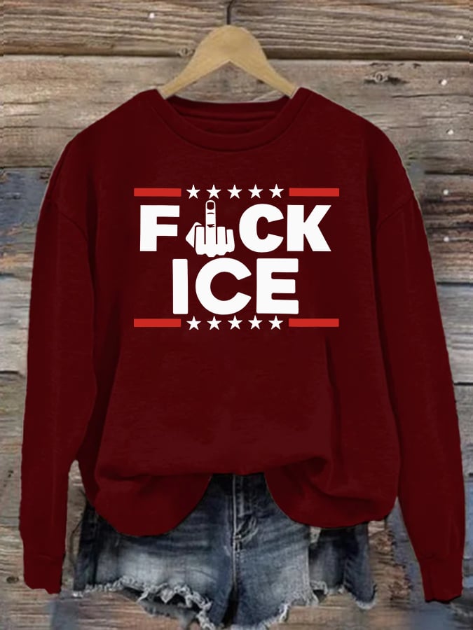 Women's ICE Print Sweater