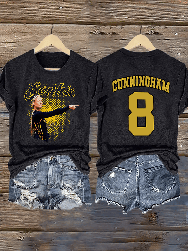 Women's Basketball Printed T-Shirt