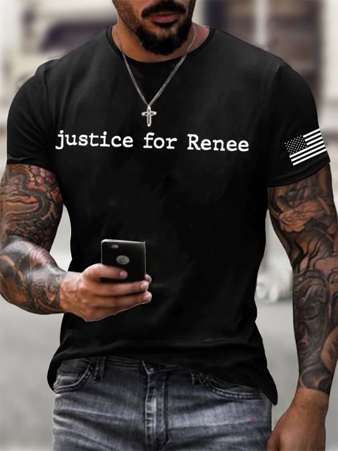 Men's trending events printed T-shirt