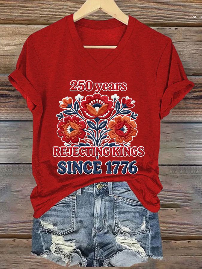 🔥Buy 3 Get 15% Off🔥Women's Rejecting King T-Shirt