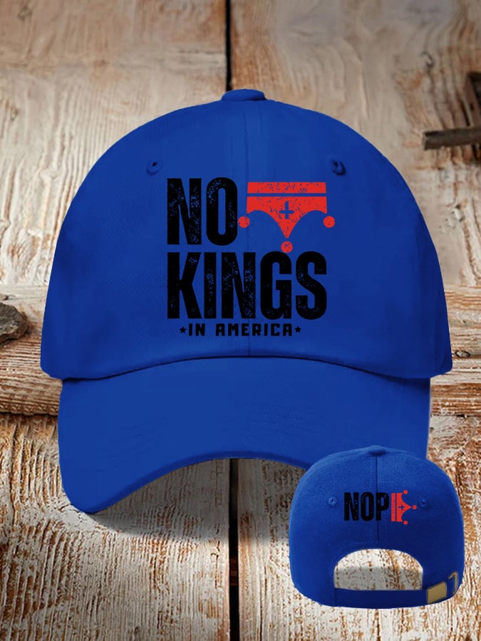 🔥Buy 3 Get 15% Off🔥Retro No Kings In America Print Baseball Cap