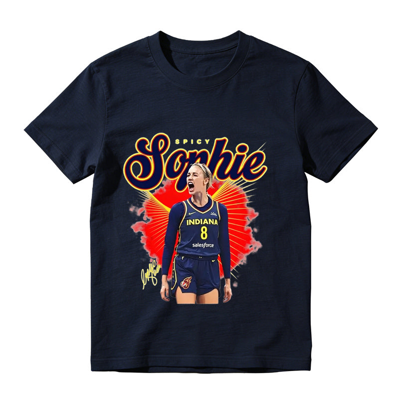 Vintage Sophie Cunningham Basketball Graphic T-Shirt for Sports Fans