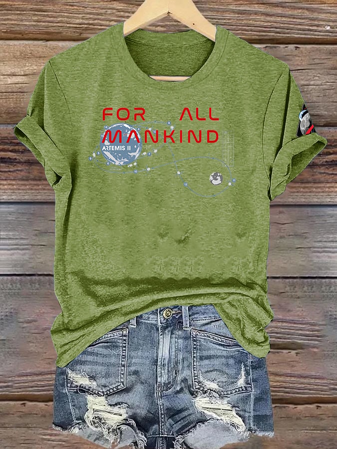 Women's FOR ALL MANKIND Print T-Shirt