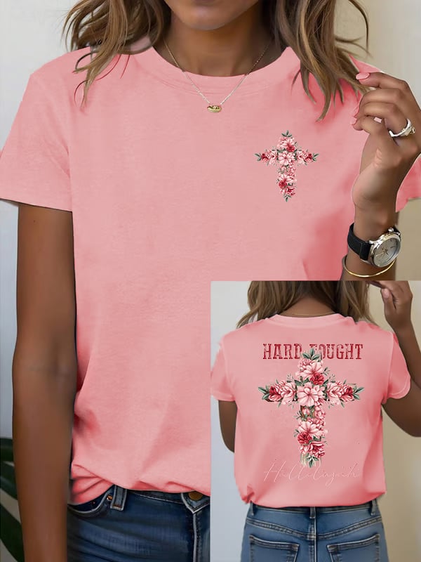 Women's Floral Christian T-shirt