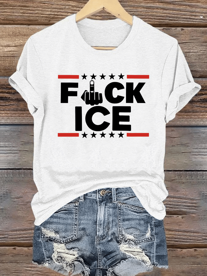 Women's ICE Print T-Shirt