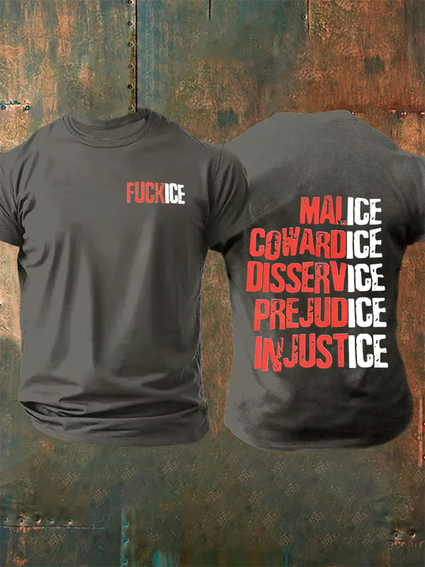 Men's Justice For Her Print T-Shirt