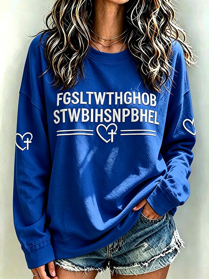 Women's FGSLTWTHGHOB STWBIHSNPBHEL Faith Print Top