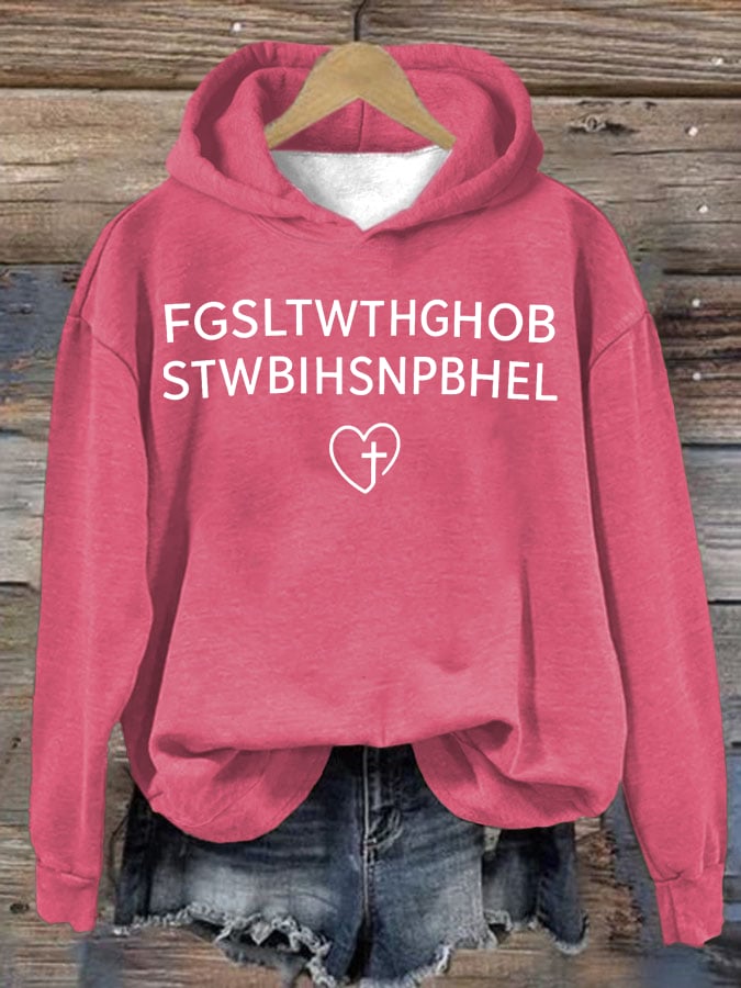 Women's FGSLTWTHGHOB STWBIHSNPBHEL Printed Hoodie