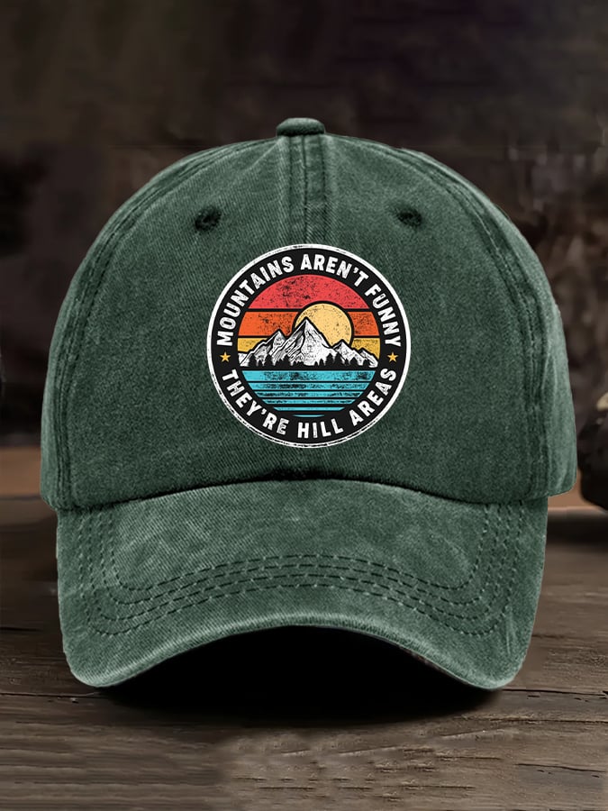 Take A Hike Print Baseball Cap