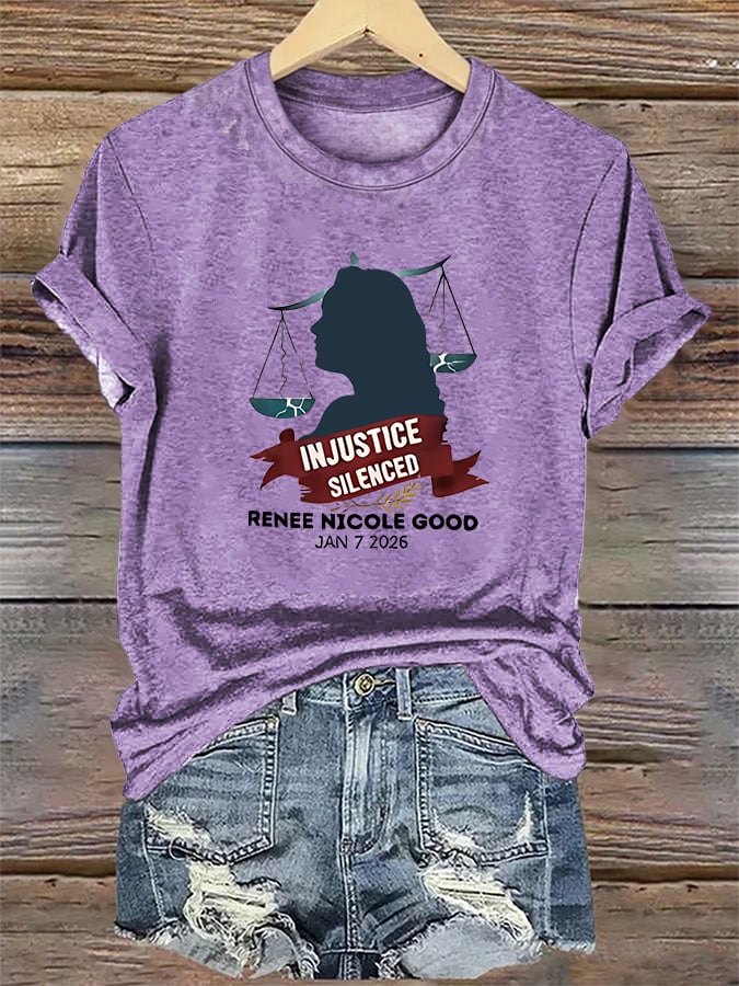 Women's Justice for Renee Nicole Good T-Shirt