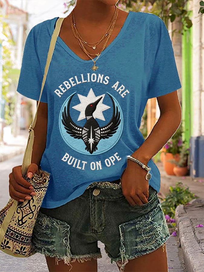 Women's Casual Printed Short-Sleeve T-Shirt
