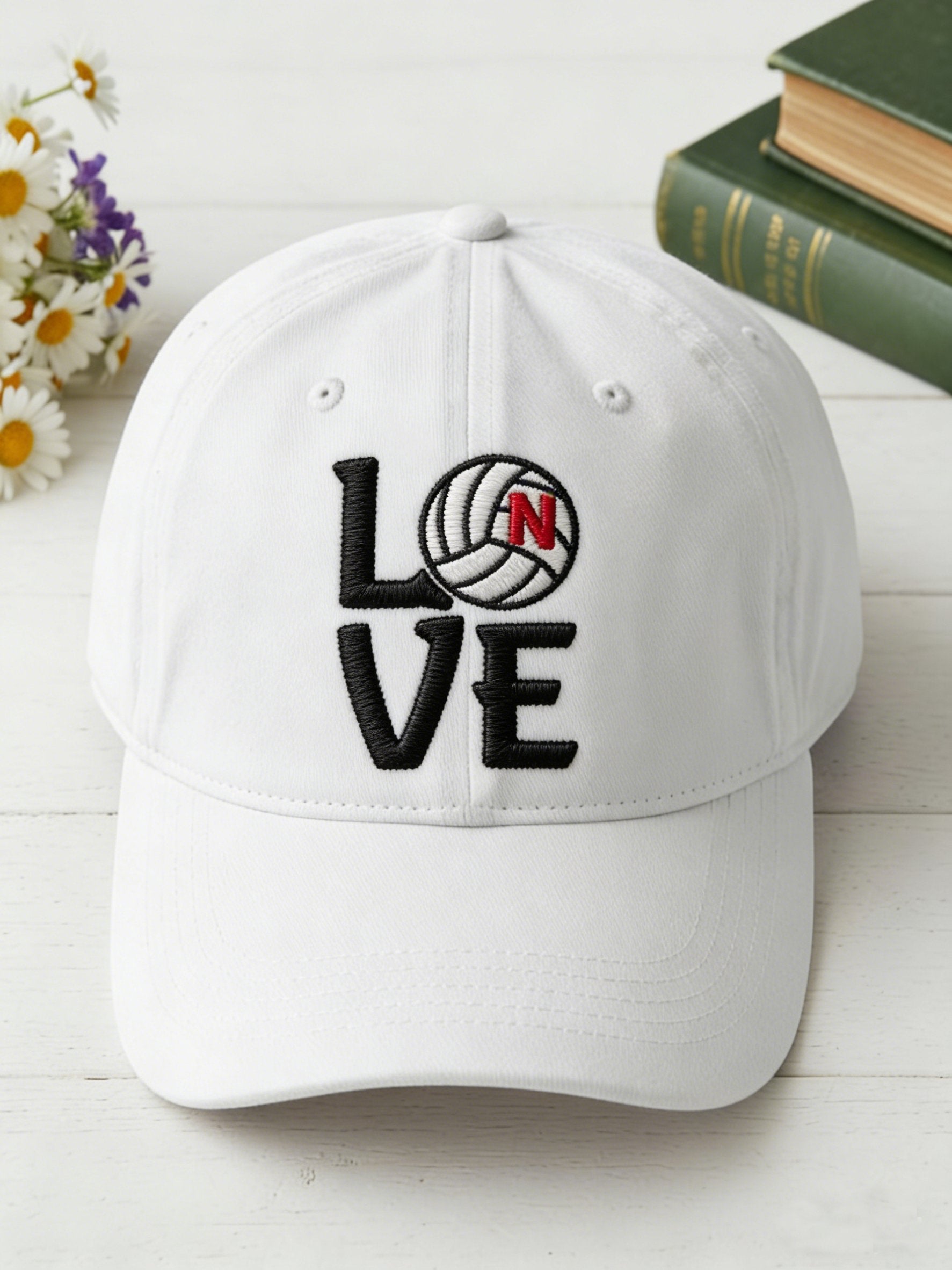 Unisex Retro Volleyball Printed Hat