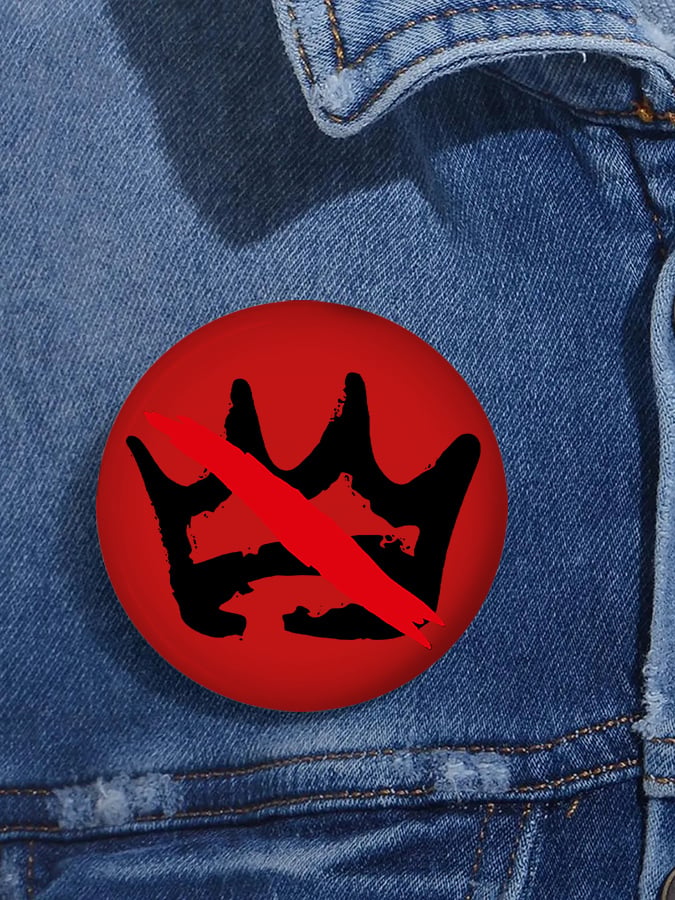 🔥Buy 3 Get 15% Off🔥Unisex Retro No Kings In America Pin-Back Button