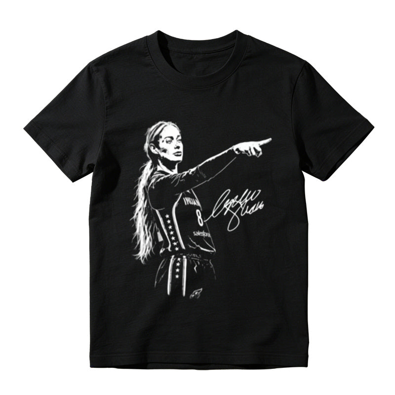 Sophie Cunningham Vintage Basketball Graphic Tee, Retro Sports Fan Unisex Cotton T-Shirt