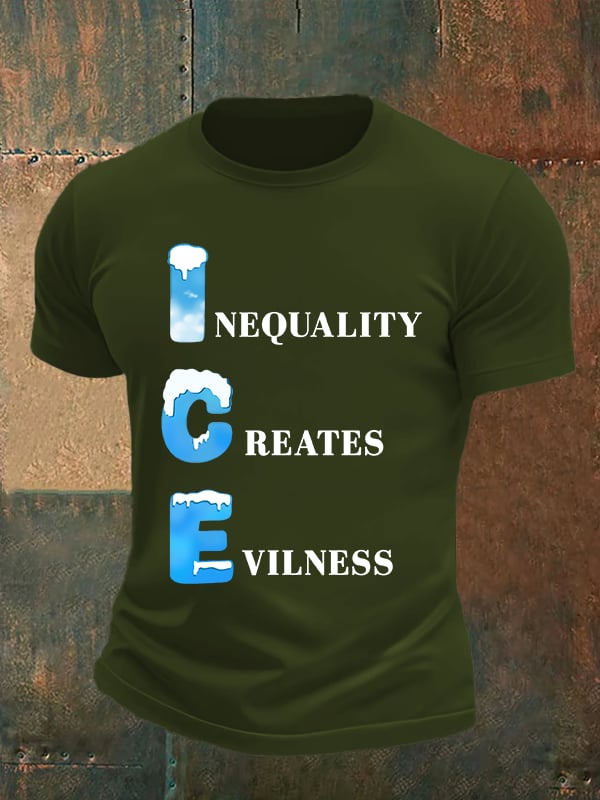 Men's ICE Print T-Shirt