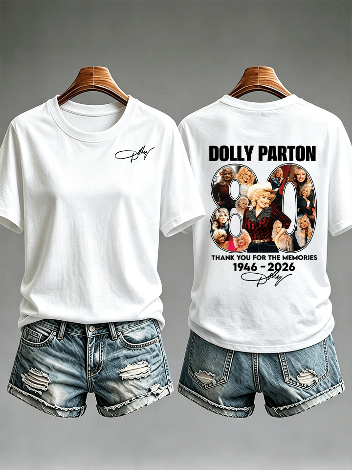 Women's Vintage Signature Graphic Memorial Print T-Shirt