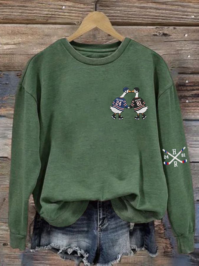 Women's Hockey Romance Sweatshirt