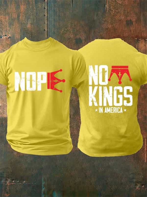 Men's No Kings In America T-Shirt