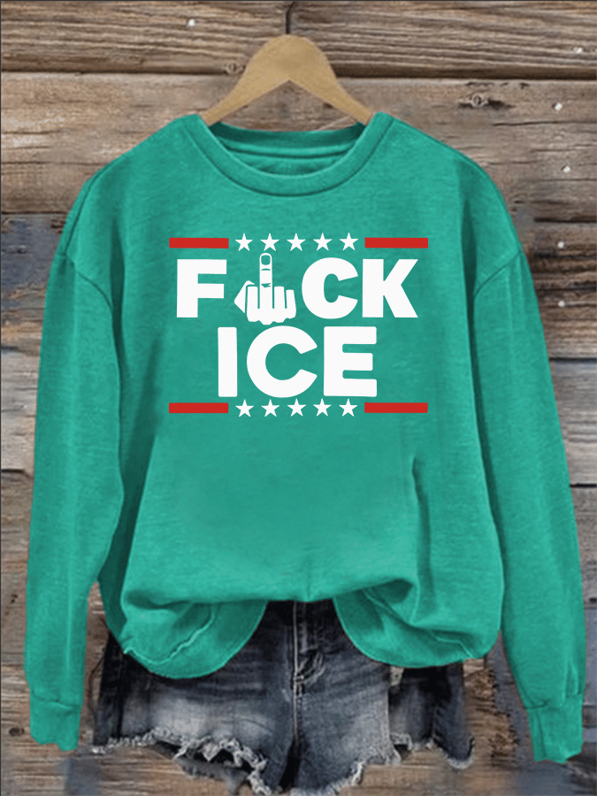 Women's ICE Print Sweater