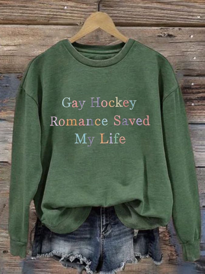 Women's Hockey Romance Sweatshirt