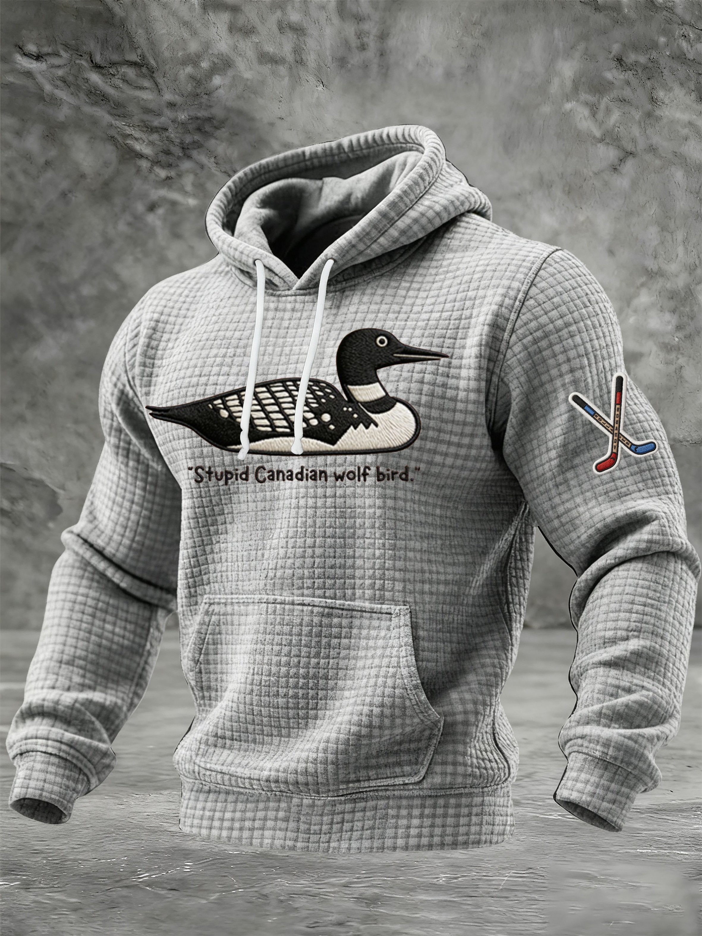 Men's Hockey Romance Print Sweatshirt