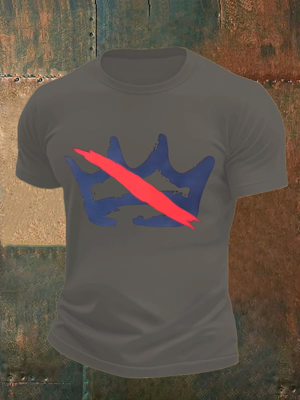 🔥Buy 3 Get 15% Off🔥Men's America has no kings print T-Shirt