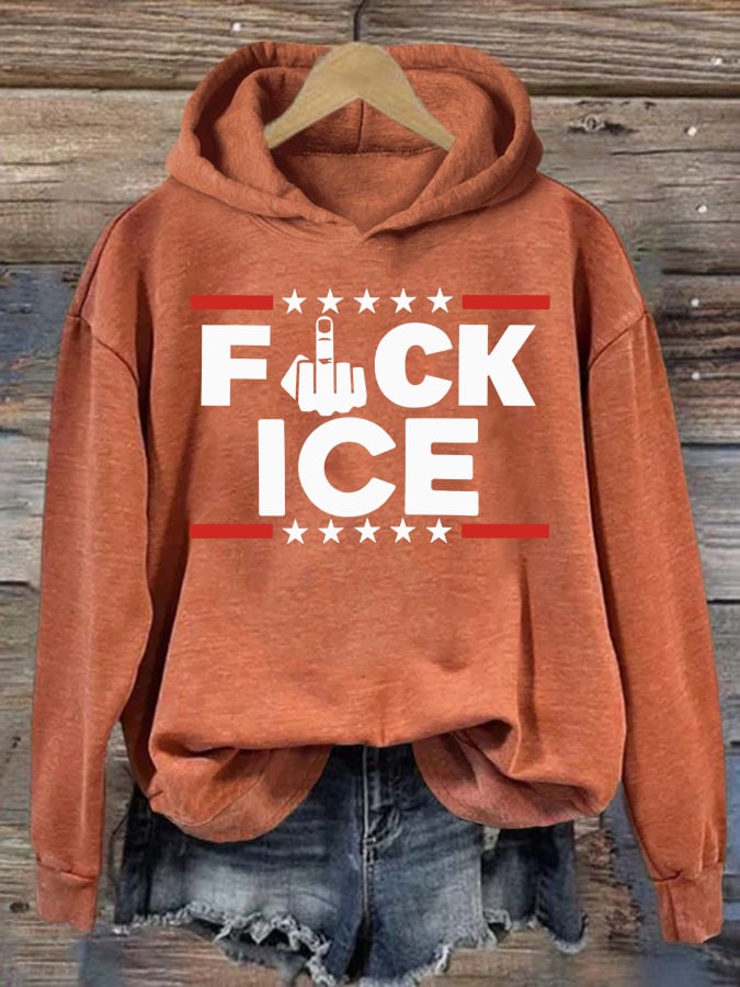 Women's ICE Print Hoodie