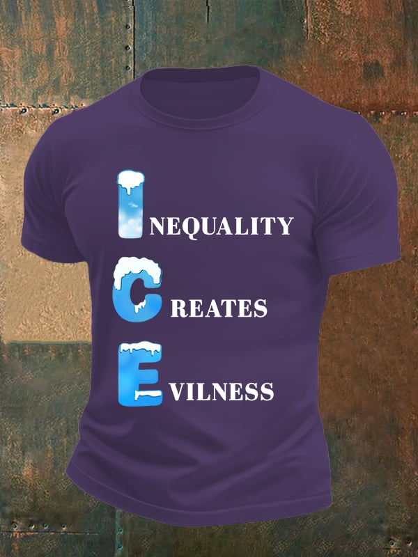 Men's ICE Print T-Shirt