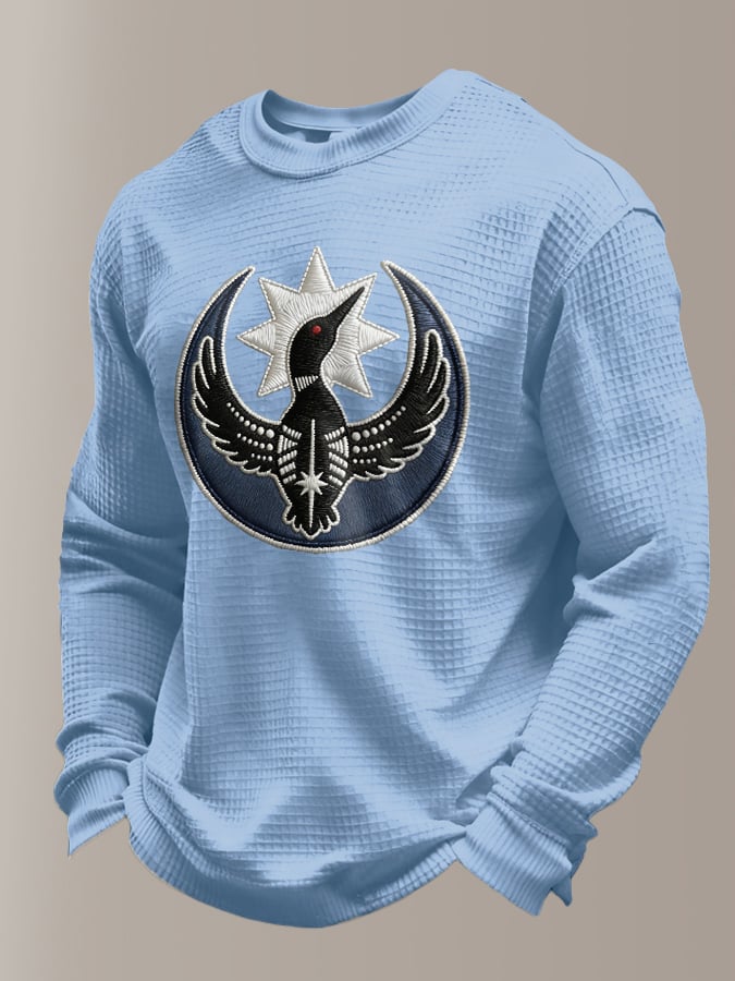 Men's FDT Printed Long-Sleeved T-shirt