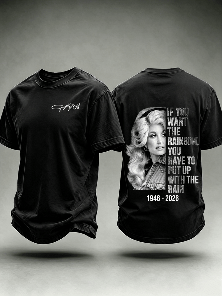 Men's Vintage Signature Graphic Memorial Print T-Shirt