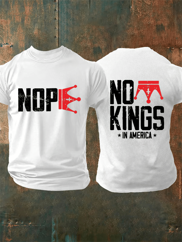 Men's No Kings In America T-Shirt