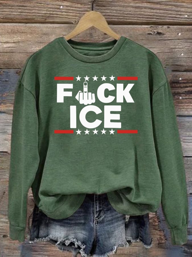 Women's ICE Print Sweater