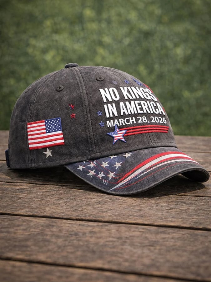 🔥Buy 3 Get 15% Off🔥American No-King Print Baseball Cap