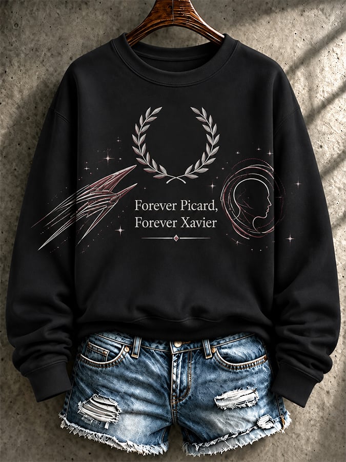 Women's Live Long And Prosper Print Sweatshirt