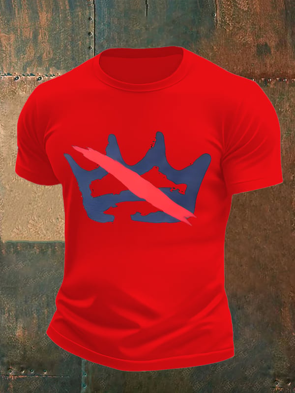 🔥Buy 3 Get 15% Off🔥Men's America has no kings print T-Shirt