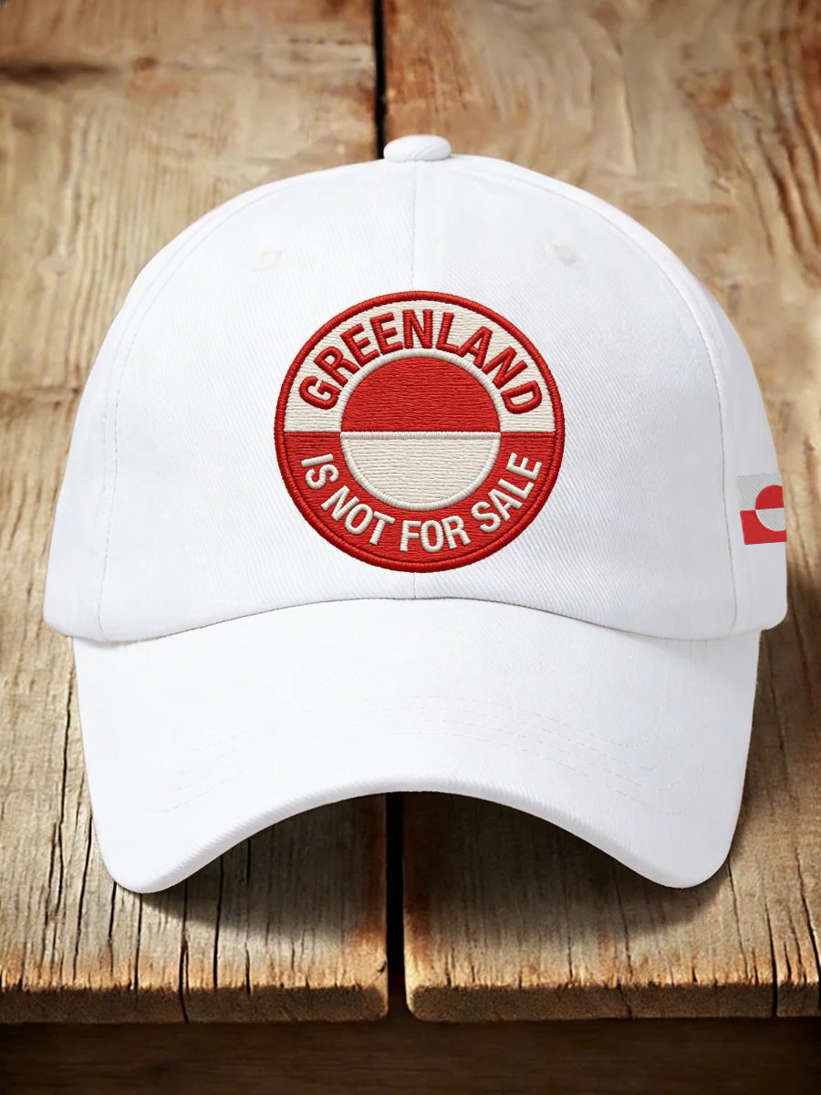 Unisex Greenland Print Baseball Cap