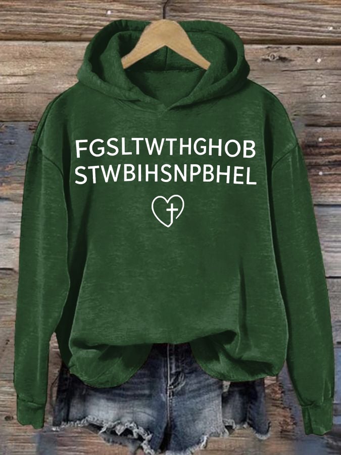 Women's FGSLTWTHGHOB STWBIHSNPBHEL Printed Hoodie